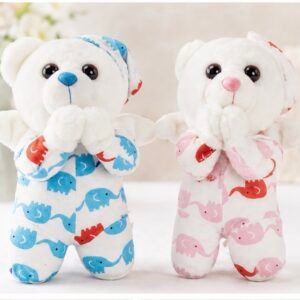 🧸 Osito Padre Nuestro que Canta | Peluche de 25 cm con Sonido