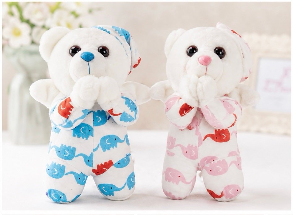 🧸 Osito Padre Nuestro que Canta | Peluche de 25 cm con Sonido