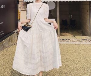 Vestido largo - Estilo Frances