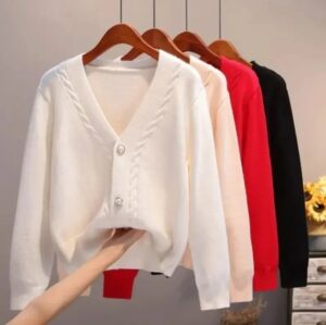 Cardigan corto de Punto - Imagen 2