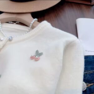 Cardigan decorado con perlas - Image 5