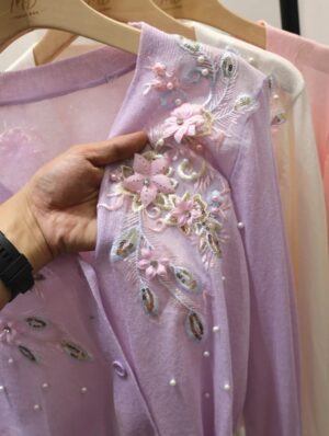 Cardigan Frances de Flores - Image 3