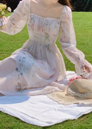 Vestido Midi floral - Imagen 9