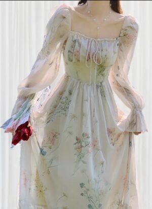 Vestido Midi floral - Imagen 8