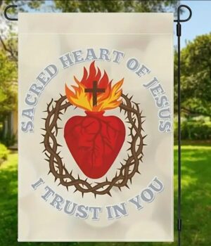 Bandera del Sagrado Corazón de Jesús