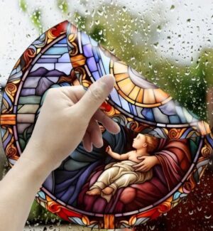 Adhesivo para vidrio estática de Sagrada Familia - Imagen 3