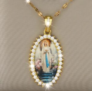 Dije “Virgen de Lourdes” - Imagen 2