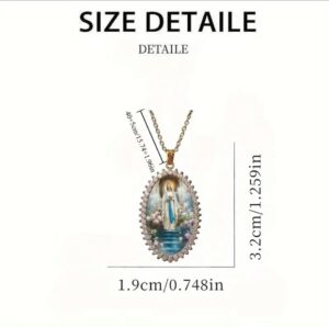 Dije “Virgen de Lourdes” - Imagen 6