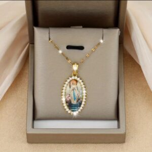 Dije “Virgen de Lourdes” - Imagen 3