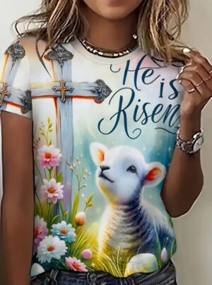 Camiseta "He is Risen"