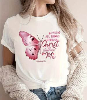 Camiseta 🦋 - Filipenses 4:13