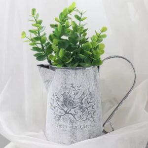 Florero de Metal Vintage