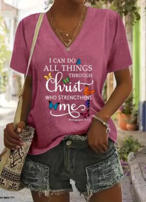 Camiseta “I CAN DO ALL THINGS THROUGH CHRIST” - Image 2