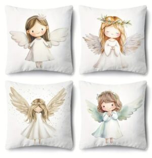 Funda de cojín - Santo Angel de mi guarda 😇 - Imagen 6
