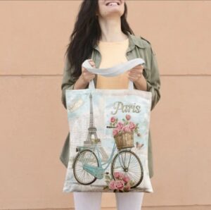 Bolso Vintage - Eiffel Tower - Imagen 3