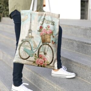 Bolso Vintage - Eiffel Tower - Imagen 4