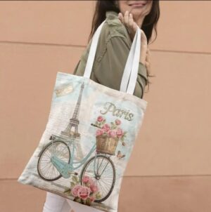 Bolso Vintage - Eiffel Tower - Imagen 5