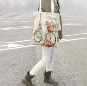Bolso Vintage - Eiffel Tower - Imagen 6