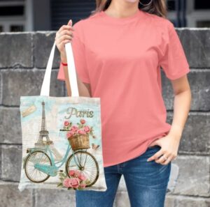 Bolso Vintage - Eiffel Tower - Imagen 7