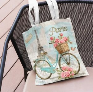 Bolso Vintage - Eiffel Tower - Imagen 10