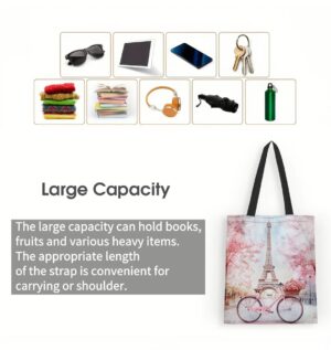 Bolso Vintage - Eiffel Tower & Bici - Image 7