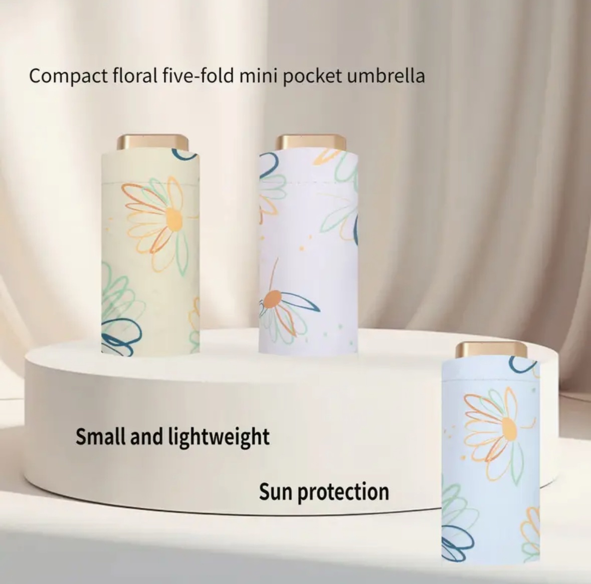 Sombrilla Mini Floral - Image 4