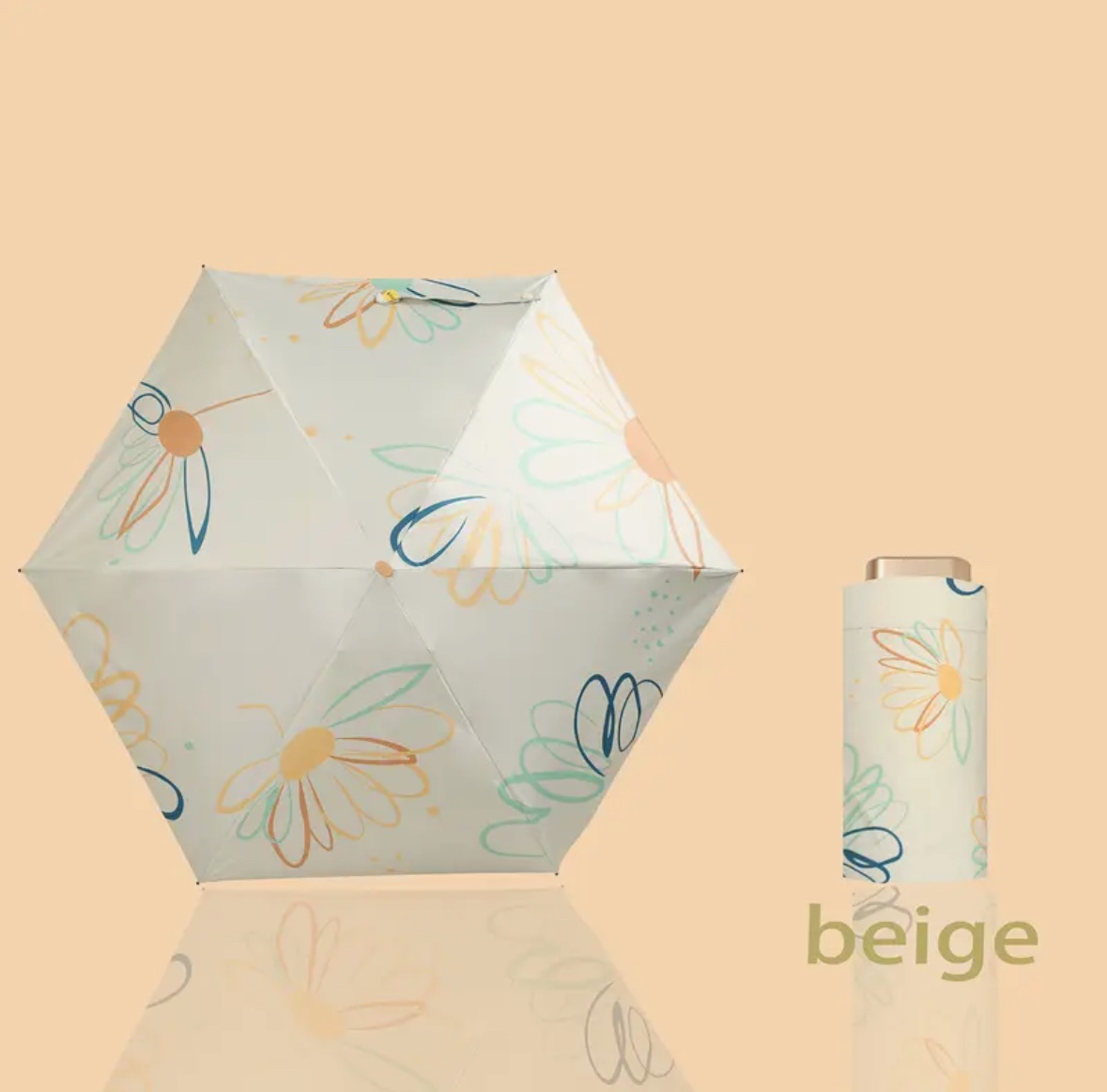 Sombrilla Mini Floral - Image 3