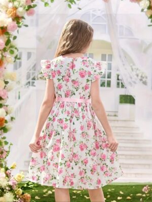 🌷Vestido Rosa Floral🌷 - Image 5