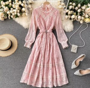 Vestido Vintage de Encaje