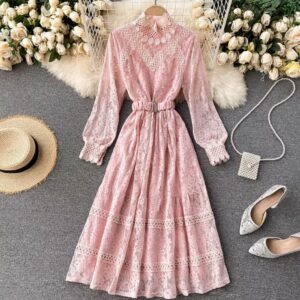 Vestido Vintage de Encaje