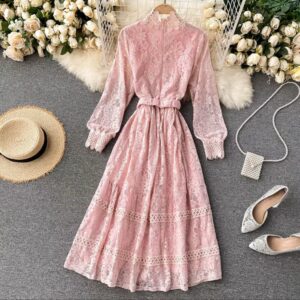 Vestido Vintage de Encaje - Imagen 2