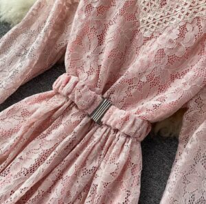 Vestido Vintage de Encaje - Imagen 3