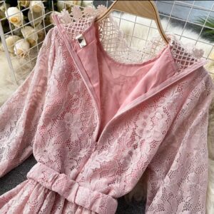 Vestido Vintage de Encaje - Imagen 5