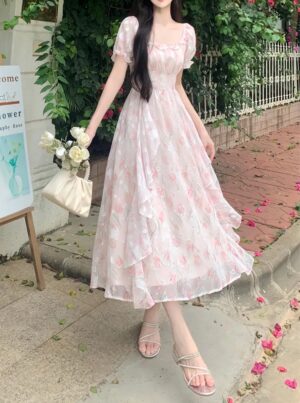 Vestido Floral Brillante - Imagen 9