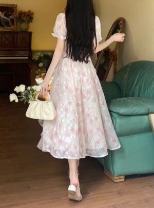 Vestido Floral Brillante - Imagen 5