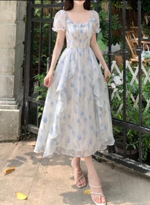Vestido Floral Brillante - Imagen 10