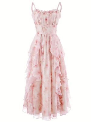 Vestido de Volantes Floral - Imagen 5