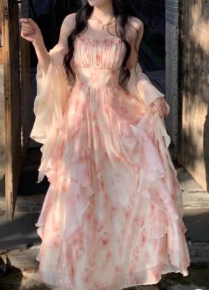 Vestido de Volantes Floral
