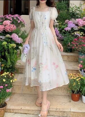 Vestido Blanco Francés - Imagen 2