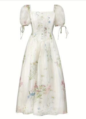 Vestido Blanco Francés - Imagen 7