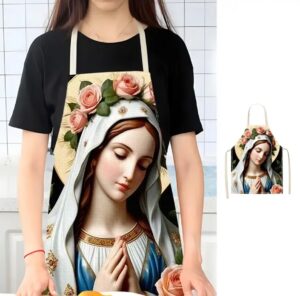 Delantal de cocina Virgen María - Image 3