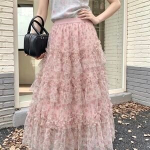 Falda floral de tulipán