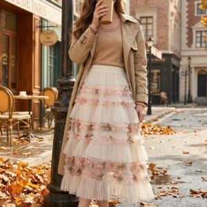 Falda Jardin de Roses