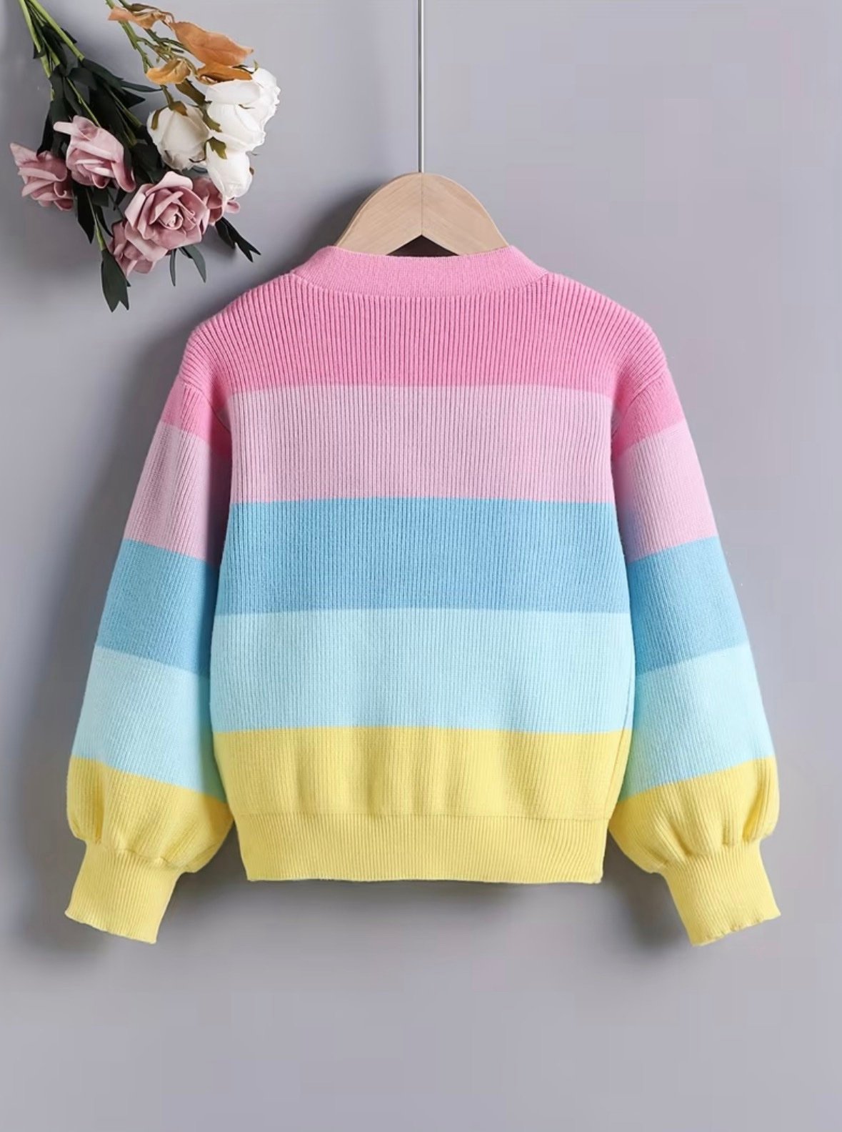🌈 Cárdigan Arcoíris de Flores - Image 2