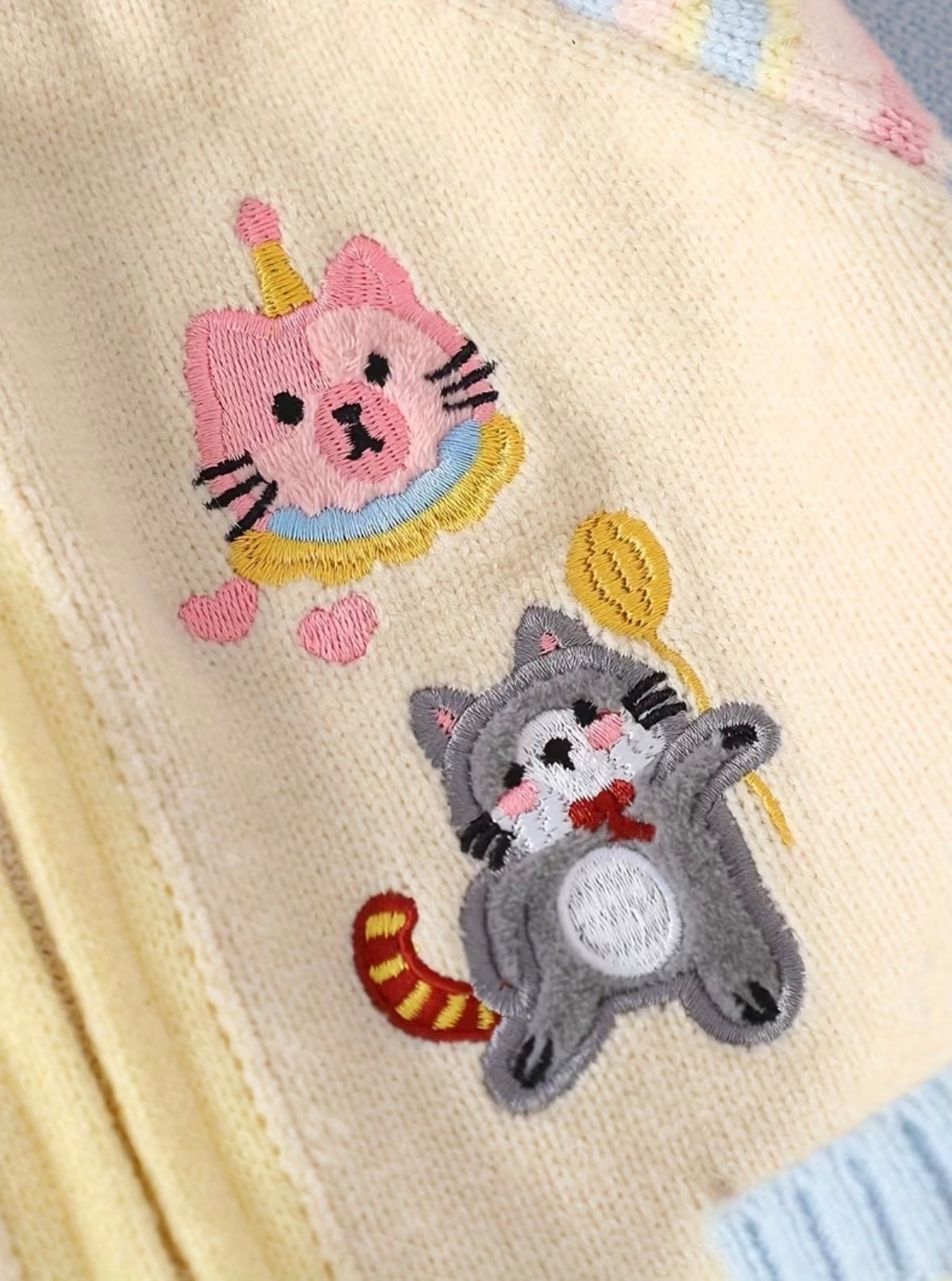 Cardigan de Punto Infantil “Dulce Encanto” 🐱 - Image 5