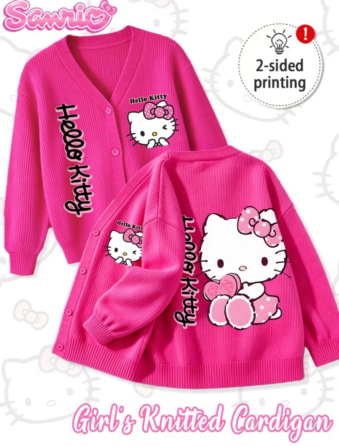 Cárdigan Hello Kitty Sweet Heart - Image 5