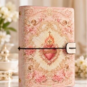 Libreta Vintage del Sagrado Corazón de Jesús❤️‍🔥