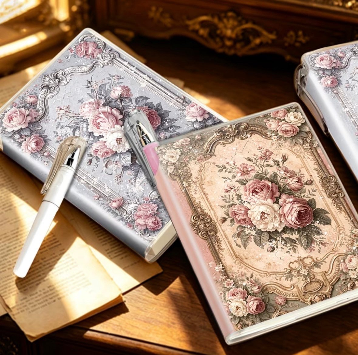 Libreta Mini Floral y Esfero Blanco 🌸 - Image 3
